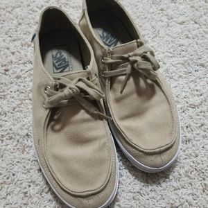 Men's vans.  Wore twice by my growing son.